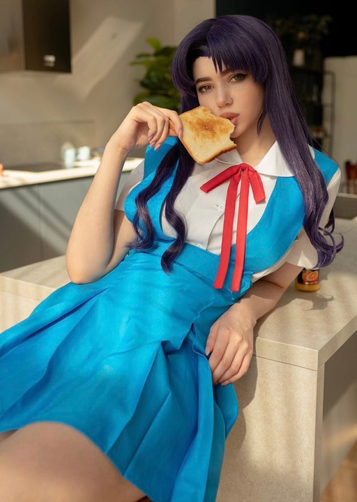 Alina Becker - Misato Katsuragi. school.jpg Alina Becker - Misato Katsuragi. school.jpg
